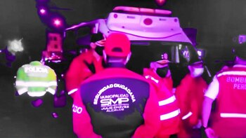 Sismo en Perú: Adulta mayor