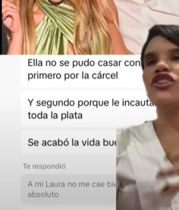 Tiktoker reveló chats que dejarían bien parada a Karina - crédito @charleneaguasa1/ TikTok