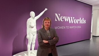 La artista española Marina Vargas