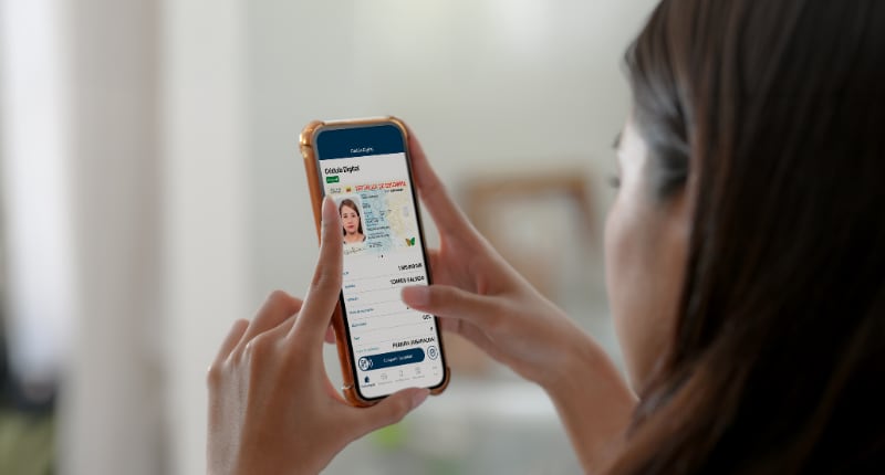 Cédula digital colombiana - crédito Registraduría Nacional