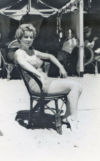 Mariette Diamant, en una de