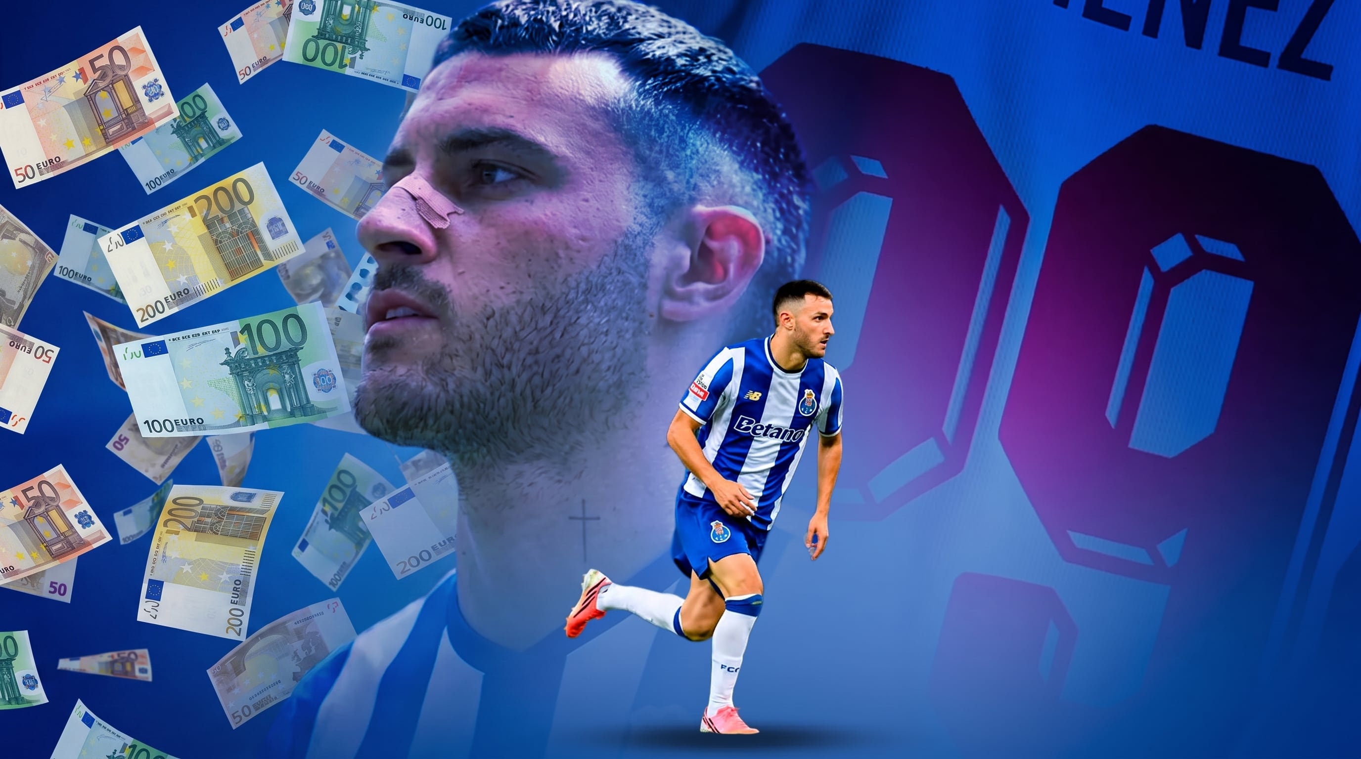 Después de una intensa negociación de 18 millones de euros entre ambos clubes, el atacante ya trabaja bajo las órdenes de Francesco Farioli. (Jesús Aviles/Infobae México)