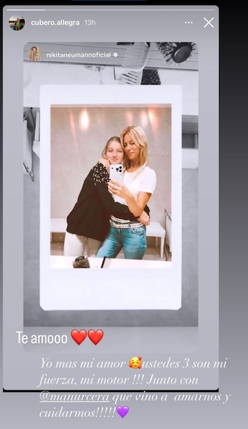 El posteo de Nicole Neumann