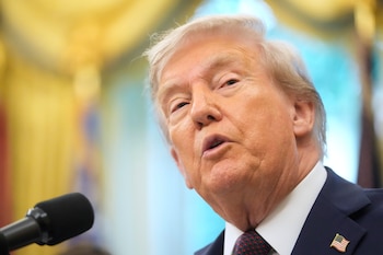 Trump presentó las reservas venezolanas