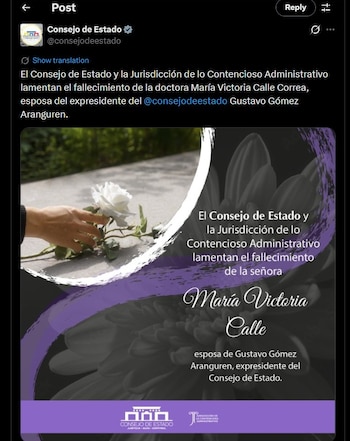 Consejo de Estado lamentó el