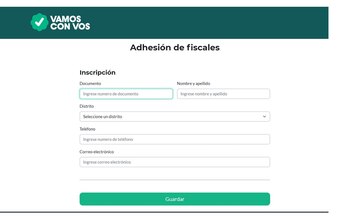 Vamos con Vos. Captura del