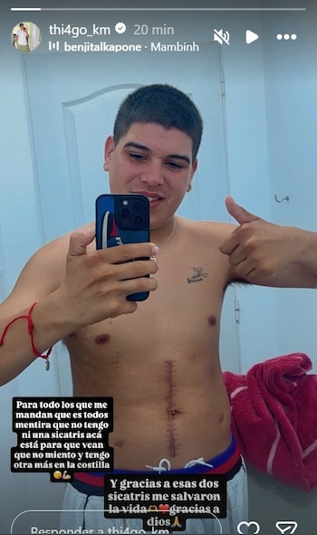 Thiago se cansó de los