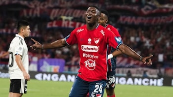 Nivaldo Erazo reveló que Hugo Rodallega es su referente tras marcar su primer gol con Independiente Medellín