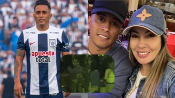 Cristhian Cueva es captado saliendo