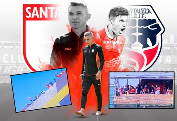 El club bogotano jugó sus