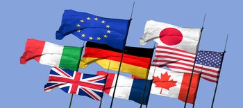 Banderas de los miembros del G7