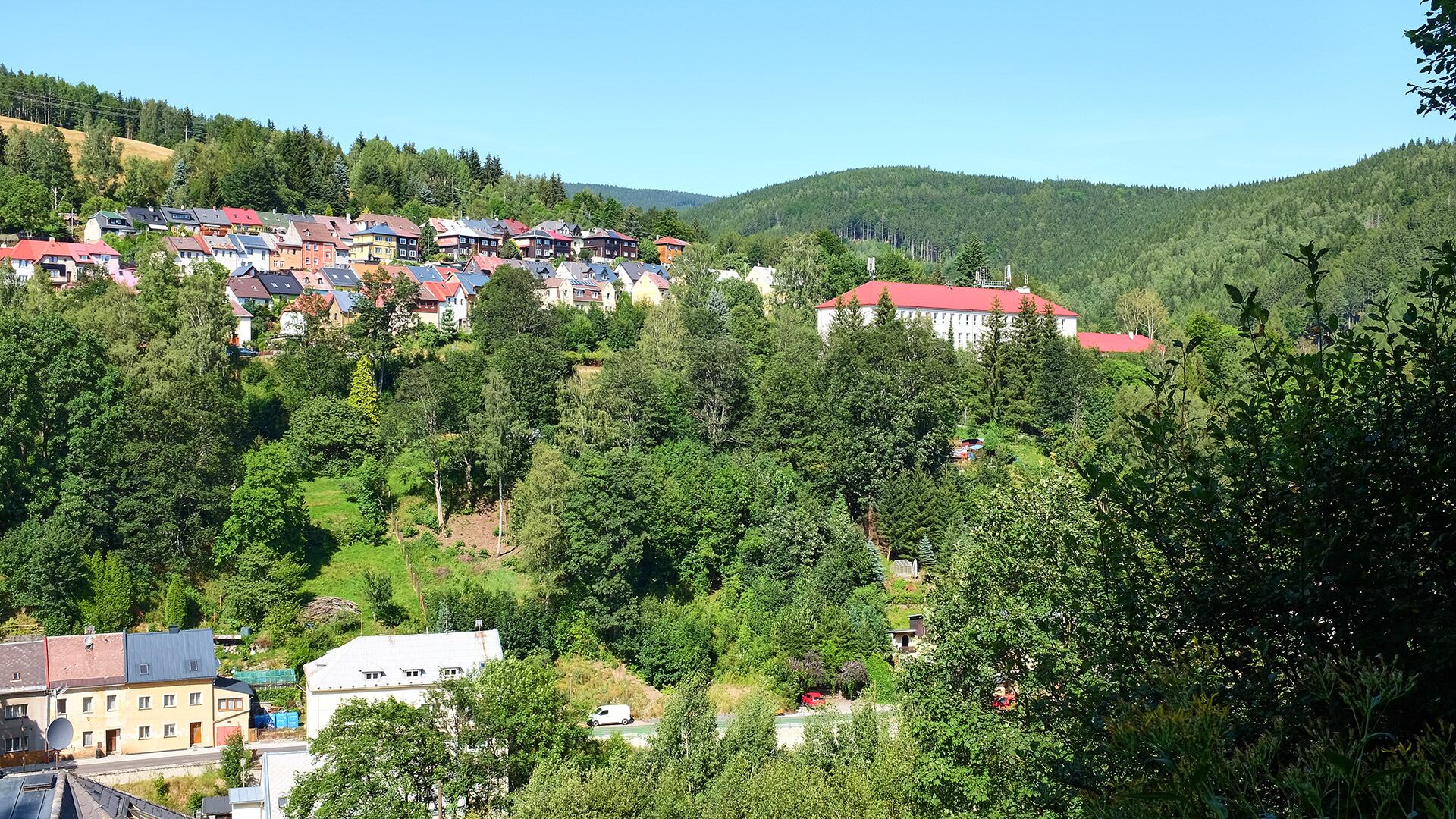 Jáchymov se transformó en el mayor enclave minero de Europa, con mil minas activas y una población que superó los 18 mil habitantes (Foto: Wikipedia)