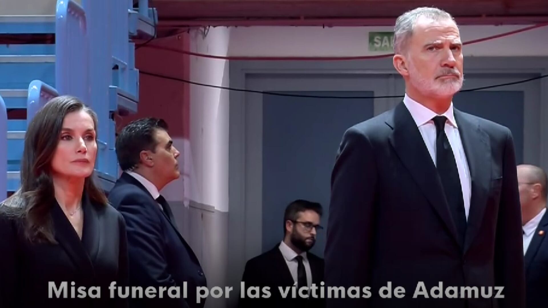 Los reyes en la misa funeral en Huelva por las víctimas de Adamuz (RTVE)