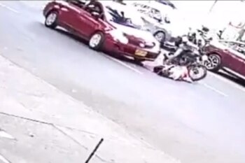 Accidente de tránsito en Cali
