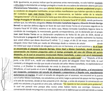 Fiscalía advierte que, para defenderse,