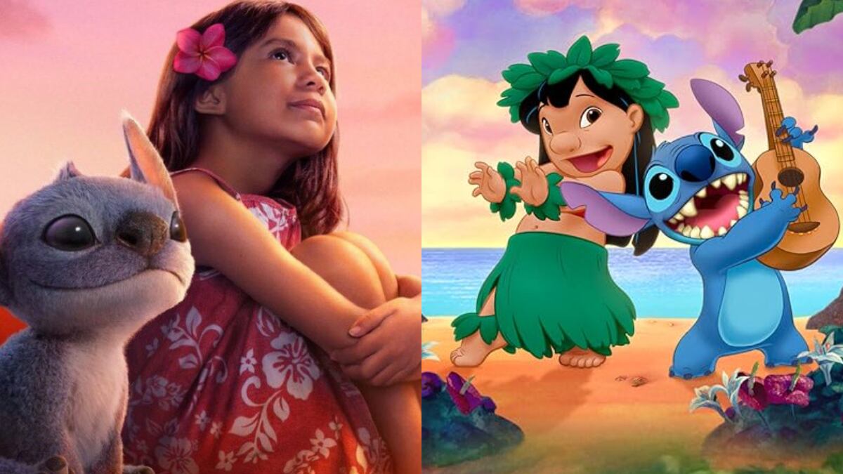 Dean DeBlois dirigió la película animada de Lilo & Stitch, pero no el live action. (Captura de pantalla de los pósters de Lilo & Stitch)