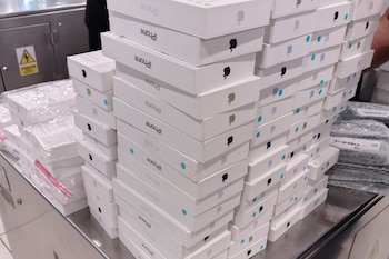 Incremento sostenido de incautaciones de productos tecnológicos en 2026. Difusión