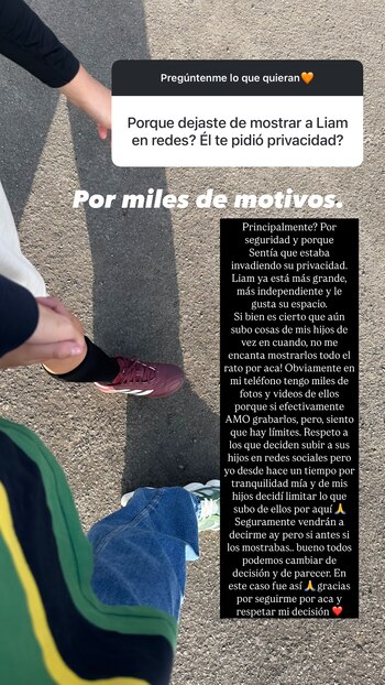 Natalie Vértiz responde a seguidora