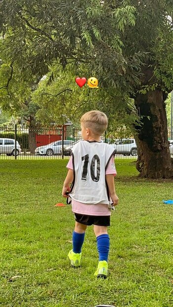 El niño eligió el número