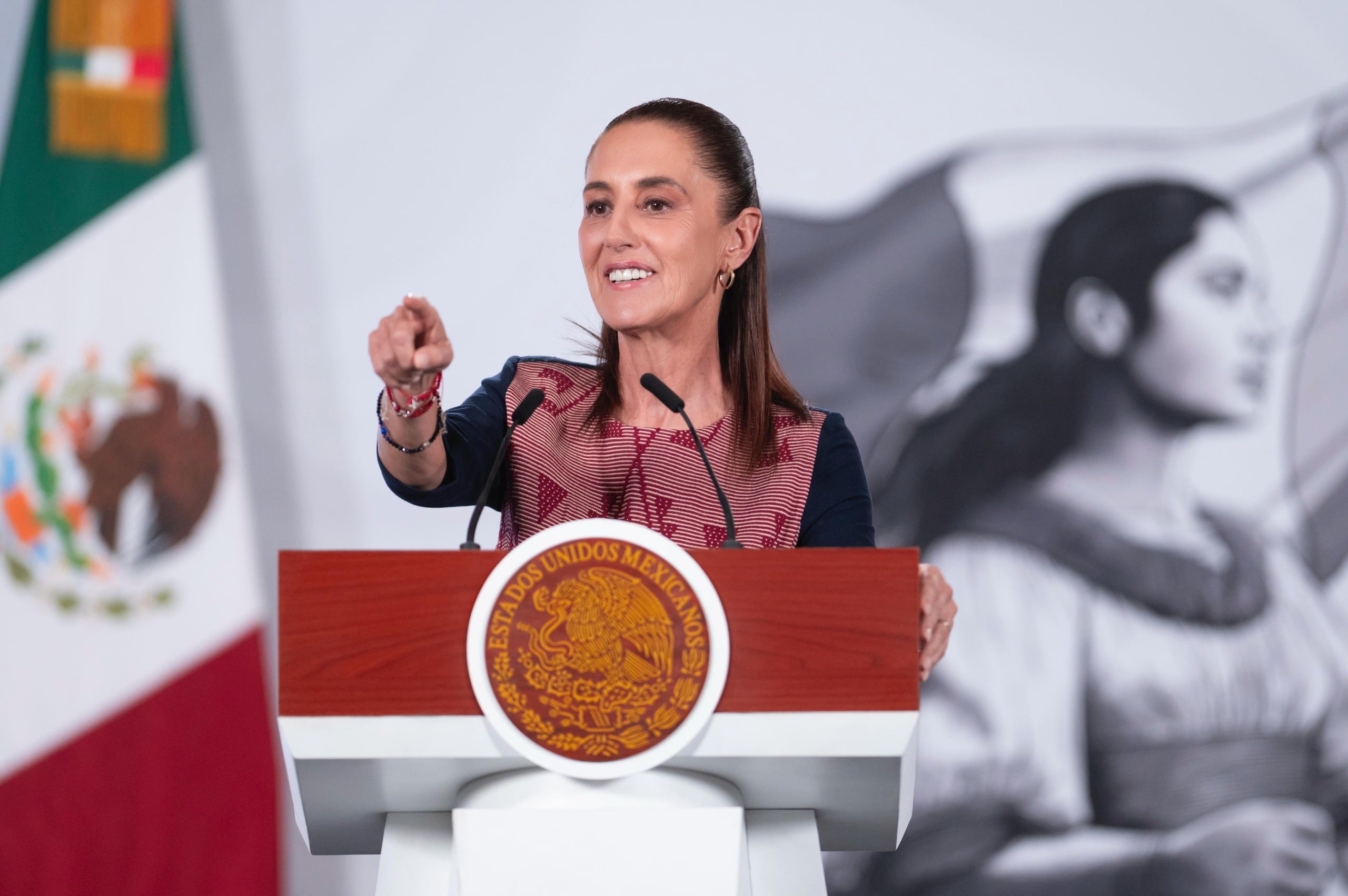 La presidenta Claudia Sheinbaum (Crédito: Gobierno de México)