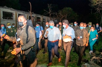 Fotografía cedida por la Presidencia