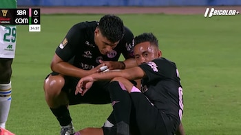 El amargo debut de Christian Cueva con Sport Boys: salió lesionado a los 34 minutos en duelo ante Comerciantes FC por Copa de la Liga 2026