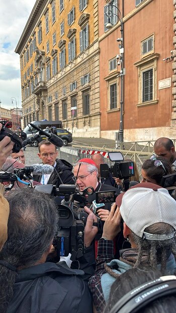 El cardenal Ángel Sixto Rossi