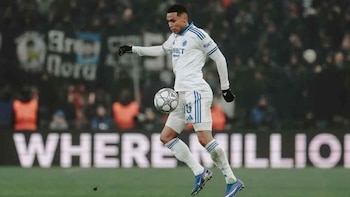 Marcos López y la competencia interna en Copenhague de Dinamarca: jugó 45 minutos en el empate ante Viktoria Plzen