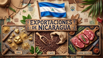 Nicaragua eleva 15.6% sus exportaciones a USD 5,132 millones en el primer semestre