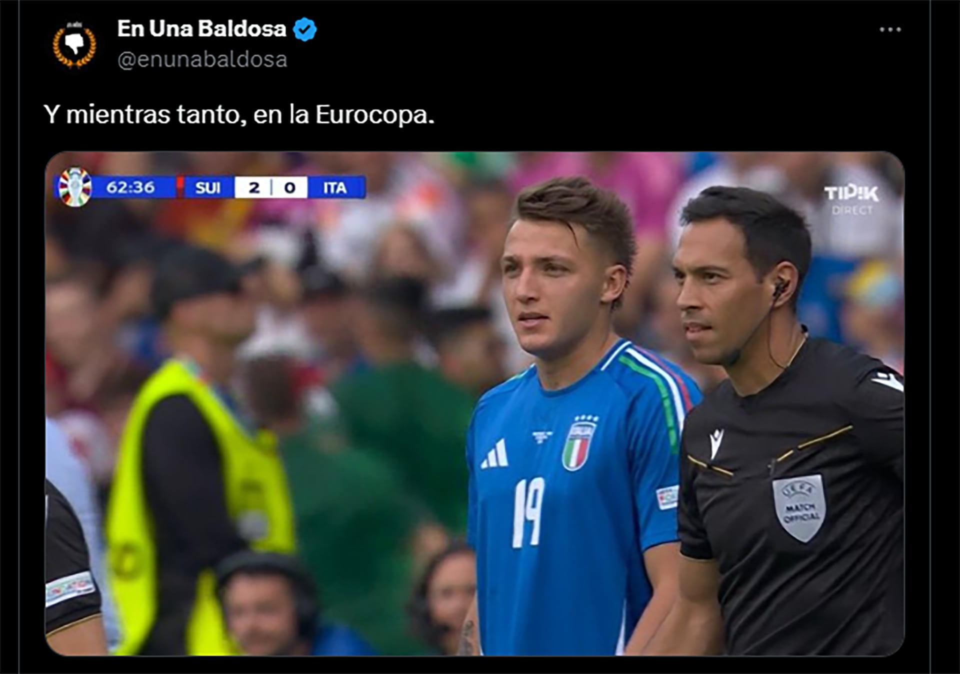 Memes eliminación Italia