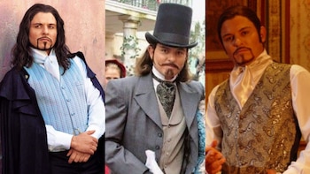 Así lucía Ernesto Laguardia en “Amor Real”, su primer papel como villano en telenovelas mexicanas