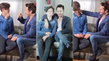 Bautista y Benjamín Vicuña realizaron