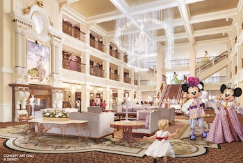 Lobby del Disneyland Hotel (Disneyland