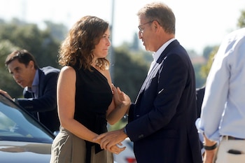 La presidenta de la Comunidad