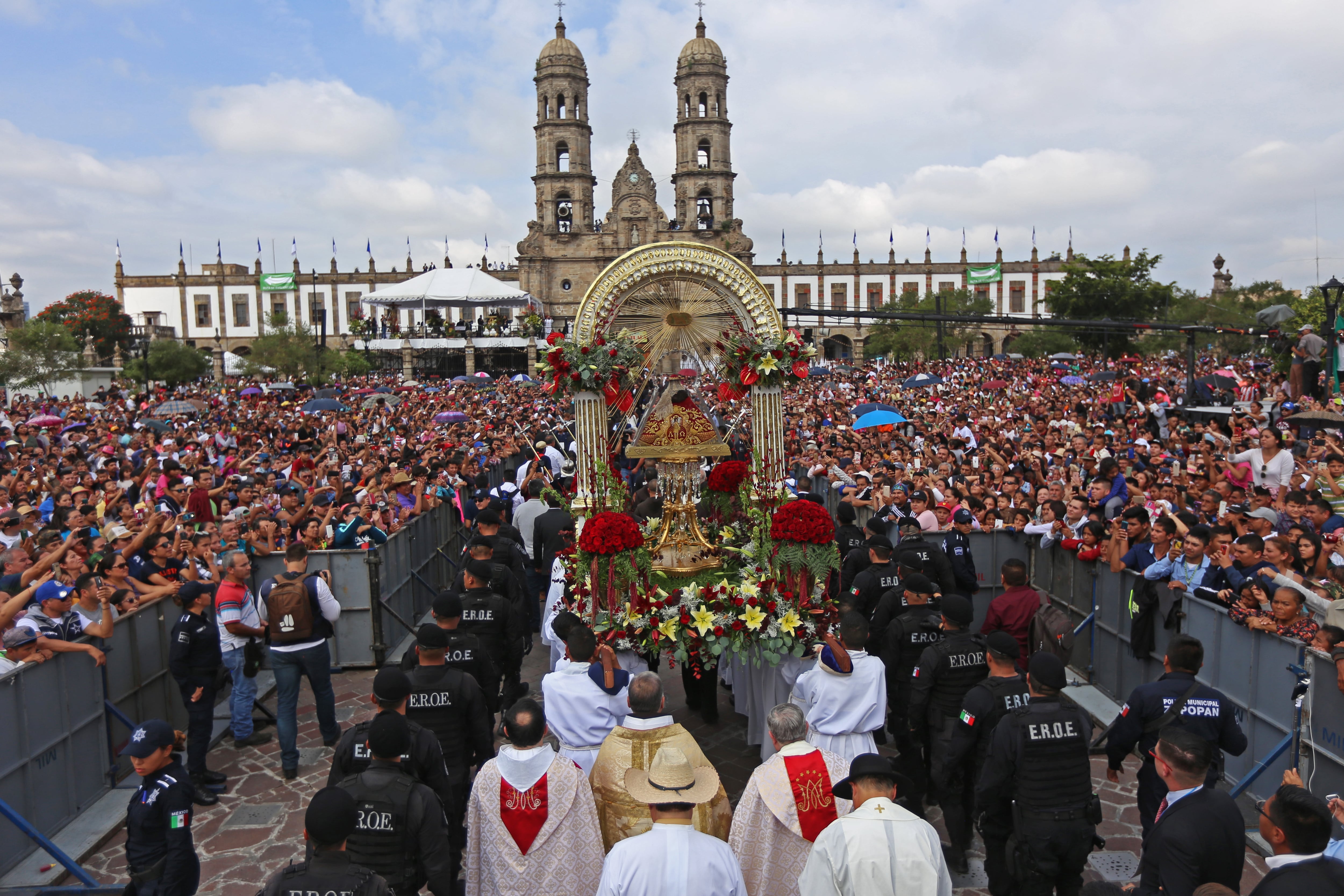 La Romería de la Virgen de Zapopan FOTO: FERNANDO CARRANZA GARCIA /CUARTOSCURO.COM