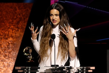 Rosalía en los Grammy de 2020 (REUTERS/Mario Anzuoni)