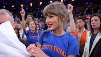Taylor Swift revolucionó las Finales de la NBA en el Madison Square Garden con un ingenioso guiño a los Knicks