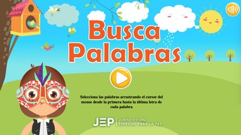 Portal web 'Esperanza'.
Foto: Jurisdicción Especial