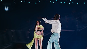 La inolvidable noche de Cazzu,