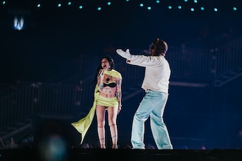 La cantante argentina se