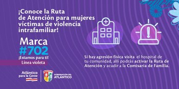 Patrulla púrpura. @Gobatlantico / Facebook