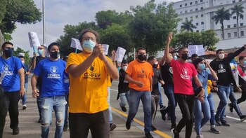 La protesta es histórica dado