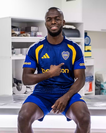 Enner Valencia se sumó a Boca Juniors (Prensa Boca Juniors)