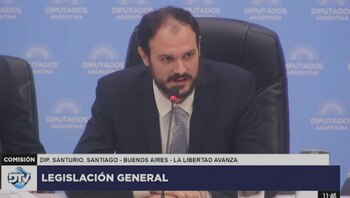Santiago Santurio, de LLA; es
