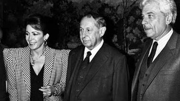 María Julia y su padre