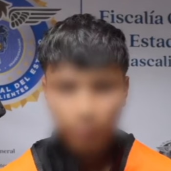 La Fiscalía de Aguascalientes compartió imágenes de "El Niño Concepción" tras el arresto. Crédito: FGE Aguascalientes