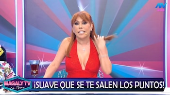 Magaly Medina emocionada en su