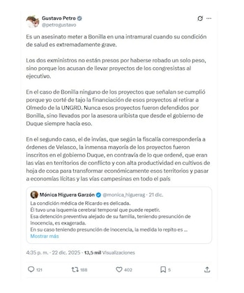 Con este mensaje, el presidente