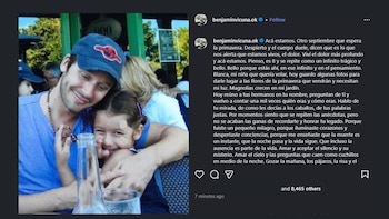 El emotivo recuerdo de Benjamín Vicuña a su hija Blanca a 14 años de su muerte: "Mi niña que quería volar"