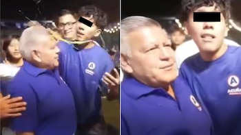 Un joven agrede a César